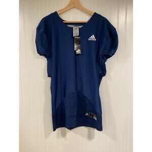 Adidas Jersey Football Practice Men's Large Navy, Sports, High School, NEW